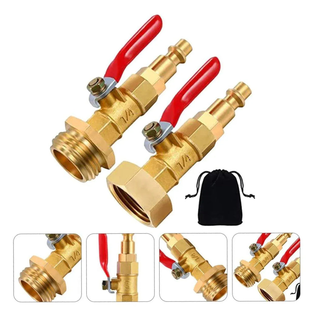 2 Piece Antifreeze Winter Joint Tool Accessories Durable Threaded Parts for Repair