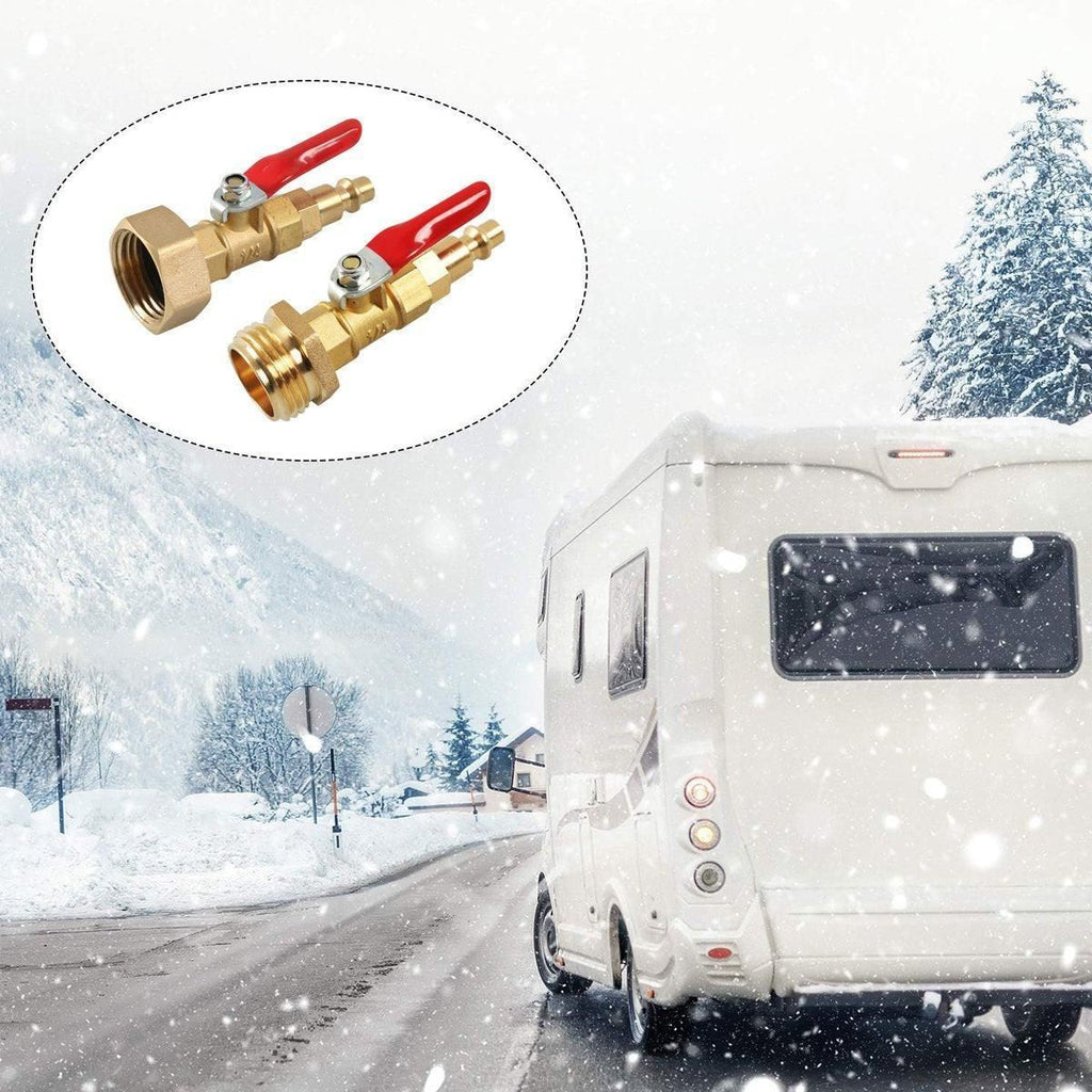 2 Piece Antifreeze Winter Joint Tool Accessories Durable Threaded Parts for Repair