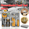 20 Piece Household Tool Set Home Repair Kit with Screwdriver Pliers Wrench Hammer
