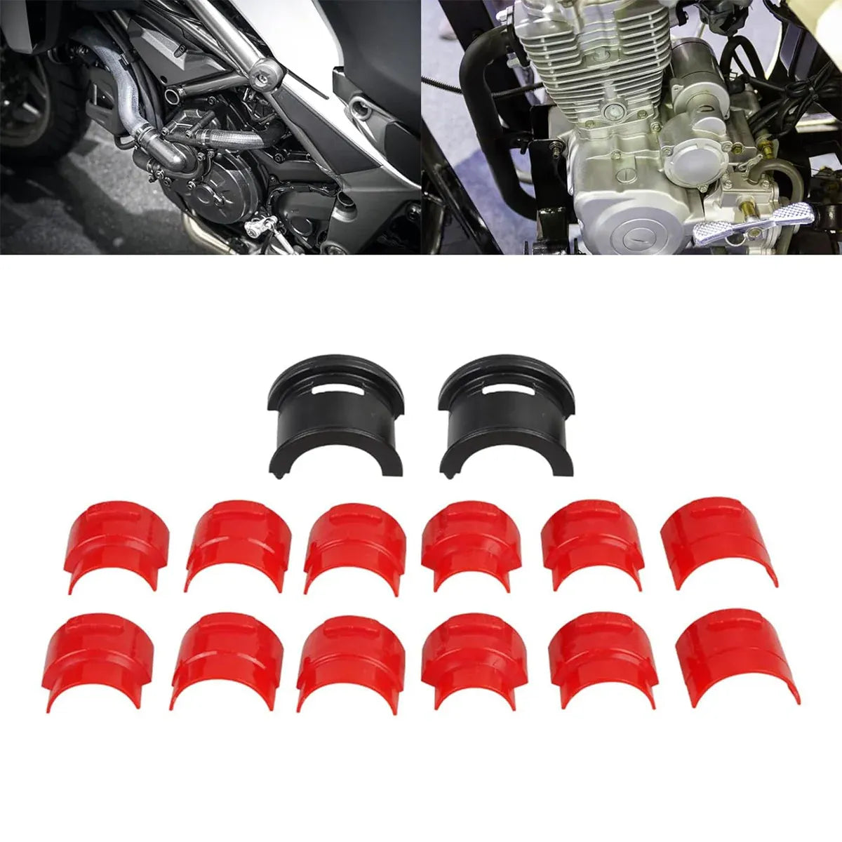 14 Piece Universal Fork Seal Driver Tool Kit 35-50mm for Motorcycle Fork Oil Seal