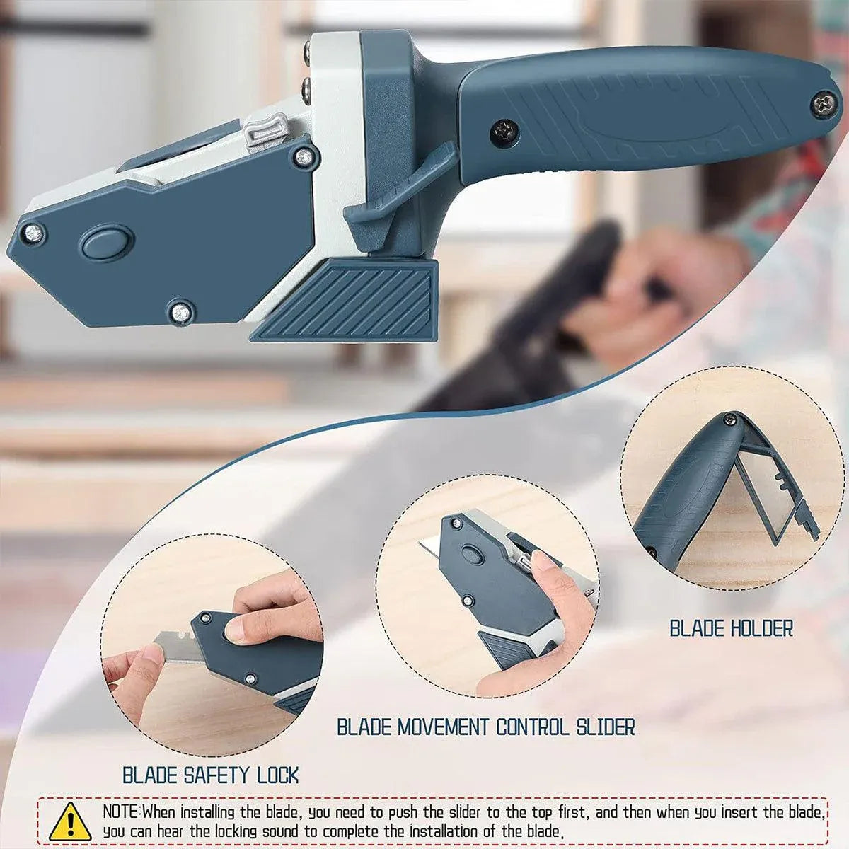 Drywall Gypsum Board Cutter Woodworking Special Knife Compasses for Decoration
