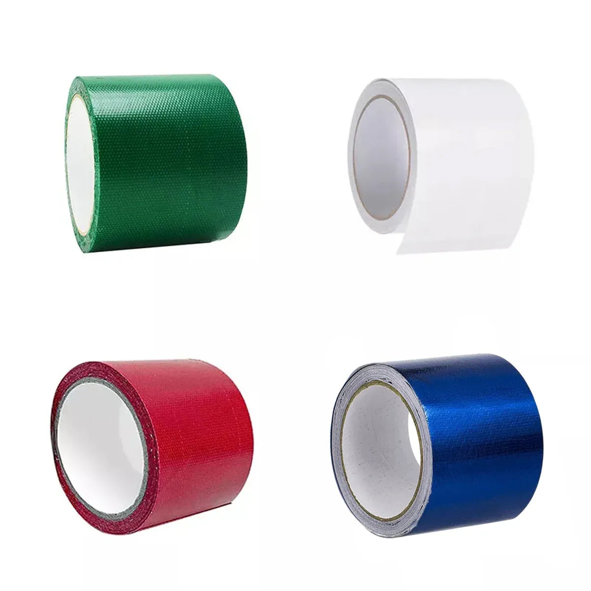 High Adhesive Tarpaulin Repair Tape Tent Awning Fix Patch Waterproof Universal – White – 8cm x 7.5m