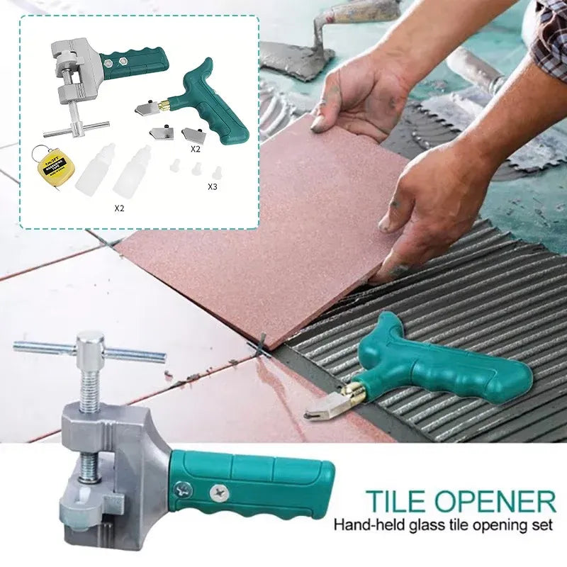 Handheld Ceramic Tile Cutter Portable Diamond Glass Cutter for Thick Tiles Glass