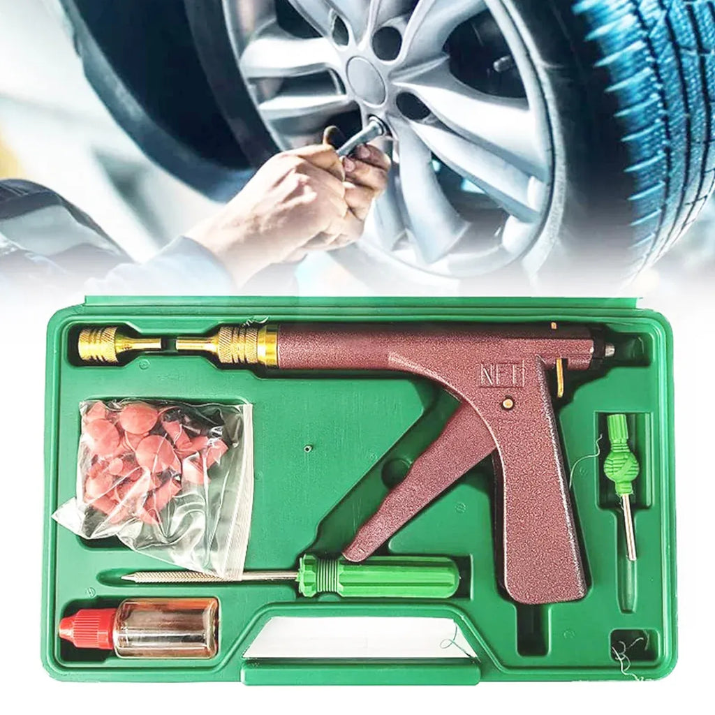 Tyre Repair Tool Kit for Vehicle Moto Emergency Flat Tyre Puncture Fix Set