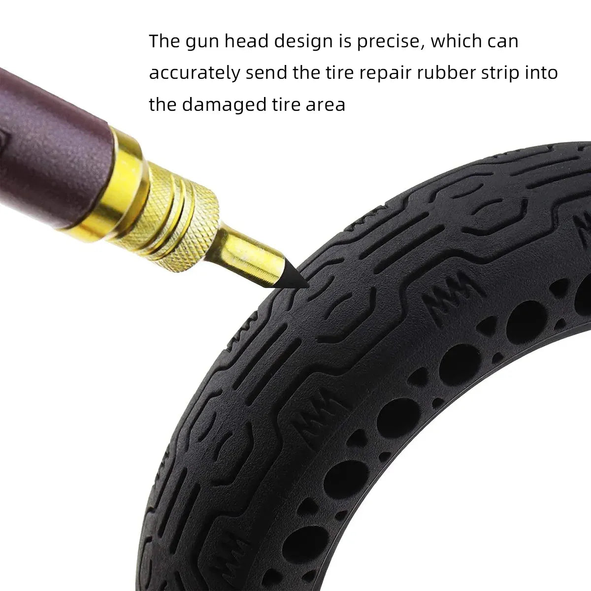 Tyre Repair Tool Kit for Vehicle Moto Emergency Flat Tyre Puncture Fix Set
