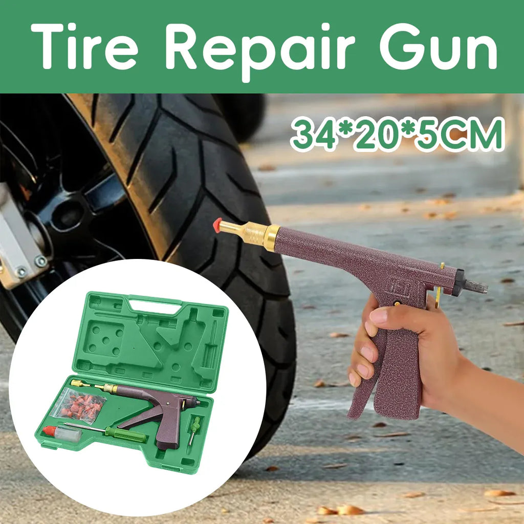 Tyre Repair Tool Kit for Vehicle Moto Emergency Flat Tyre Puncture Fix Set