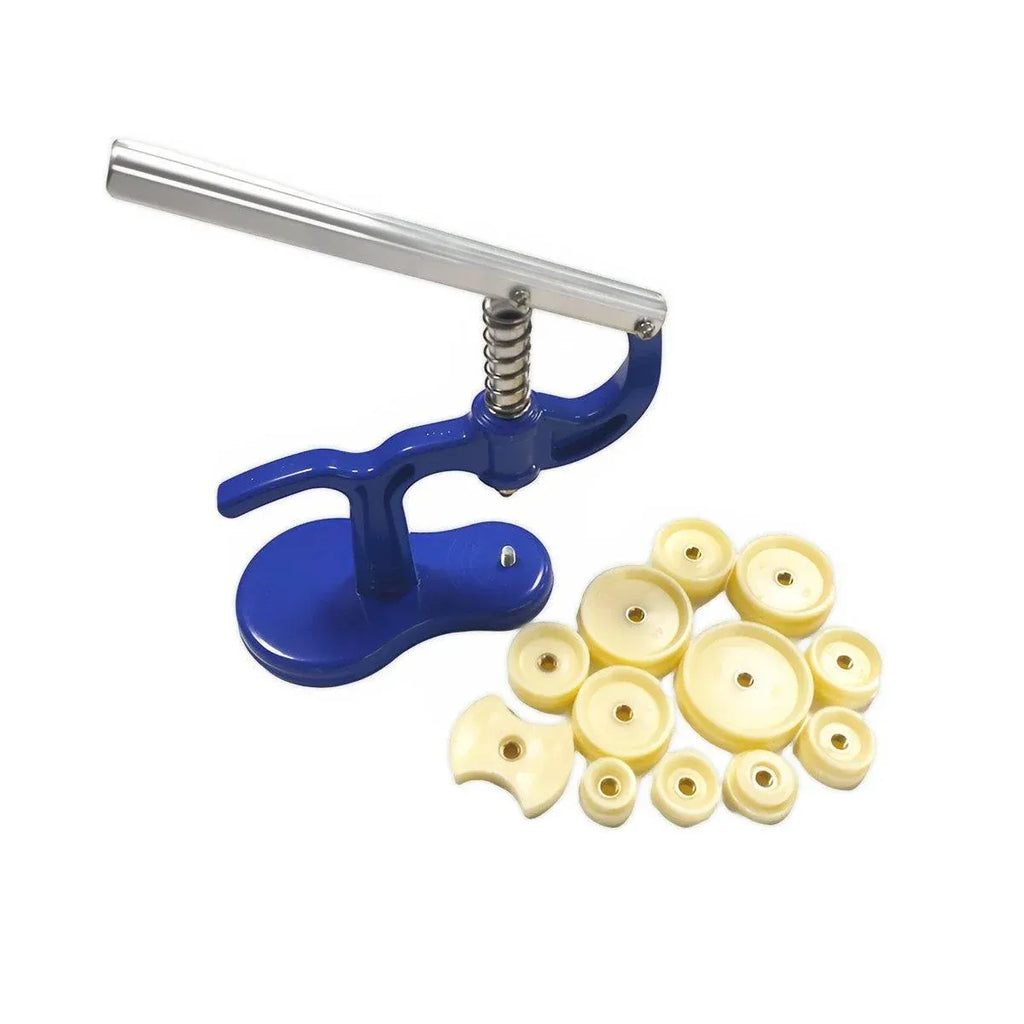Watch Case Press 12 Dies Back Cover Closer Watchmaker Repair Tool Kit Set