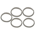 5 Rolls Automotive Glass Removal Tools Steel Wire Rope Disassembling Kit – Silver