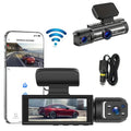 1080P WiFi Dual Lens Dash Cam Front Rear Car DVR