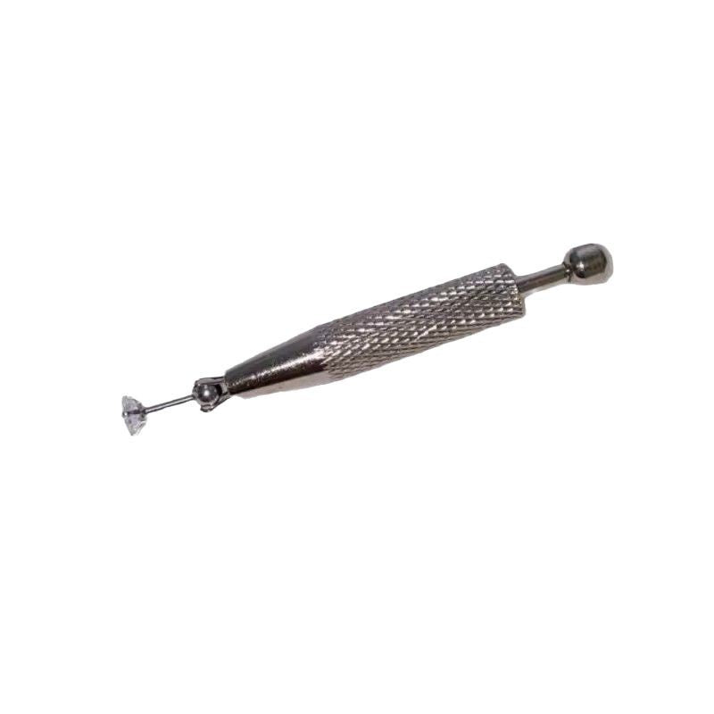 Stainless Steel Earring Wearer Helper – 4-Prong Grabber Tool, Ear Stud Threaded Ball Fixed Aid (6CM)