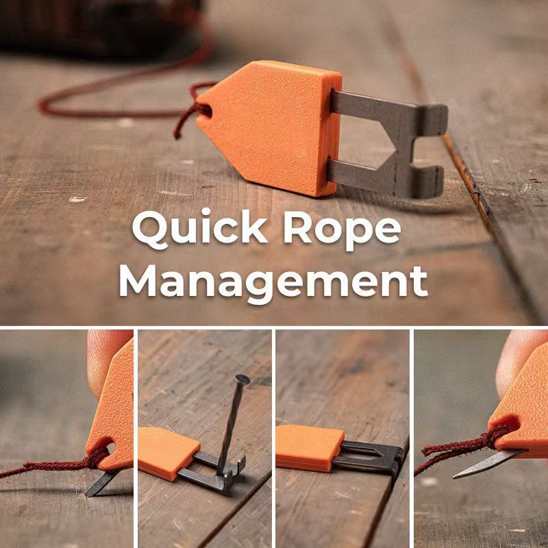 1-pack Rope Anchor Hook – Compact Multi Purpose Cord Fixing Tool for Outdoor Rope Anchoring, Camping Setups