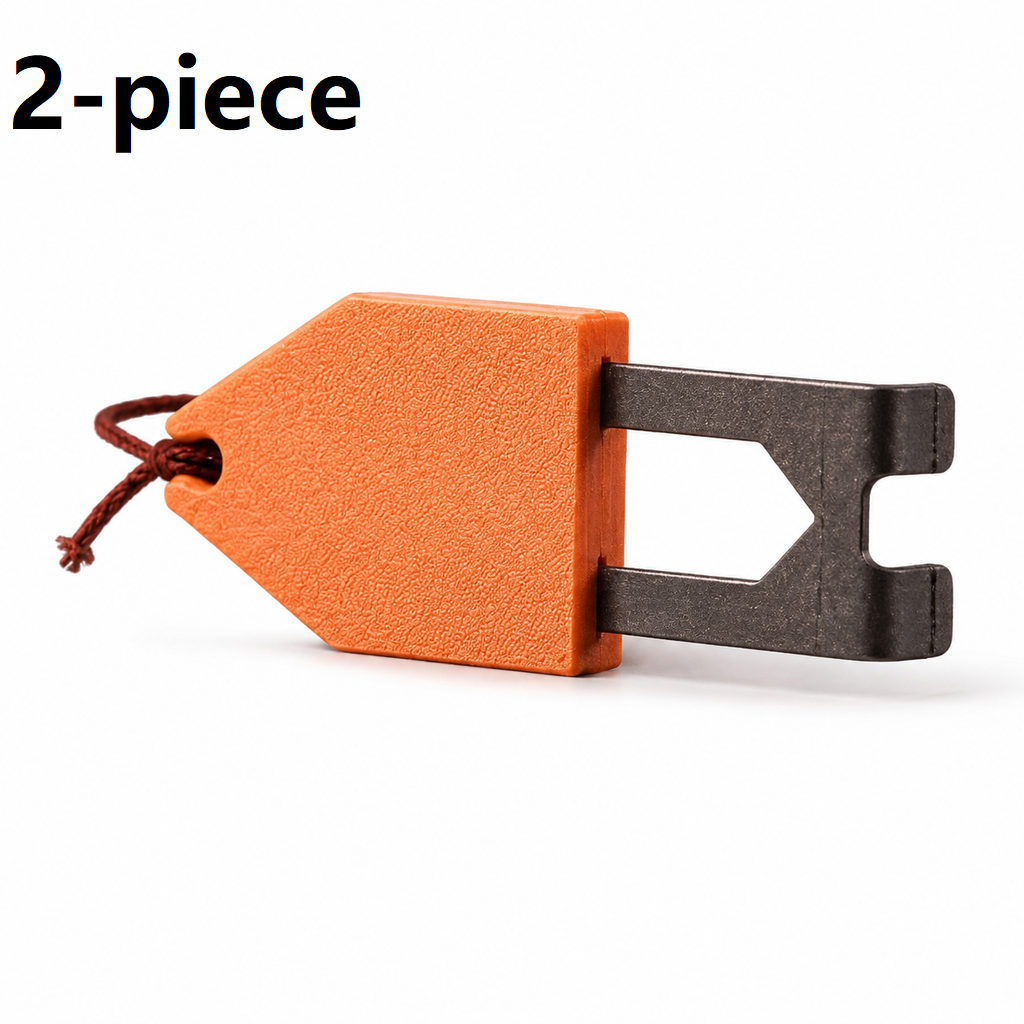 2-pack Rope Anchor Hook – Compact Multi Purpose Cord Fixing Tool for Outdoor Rope Anchoring, Camping Setups