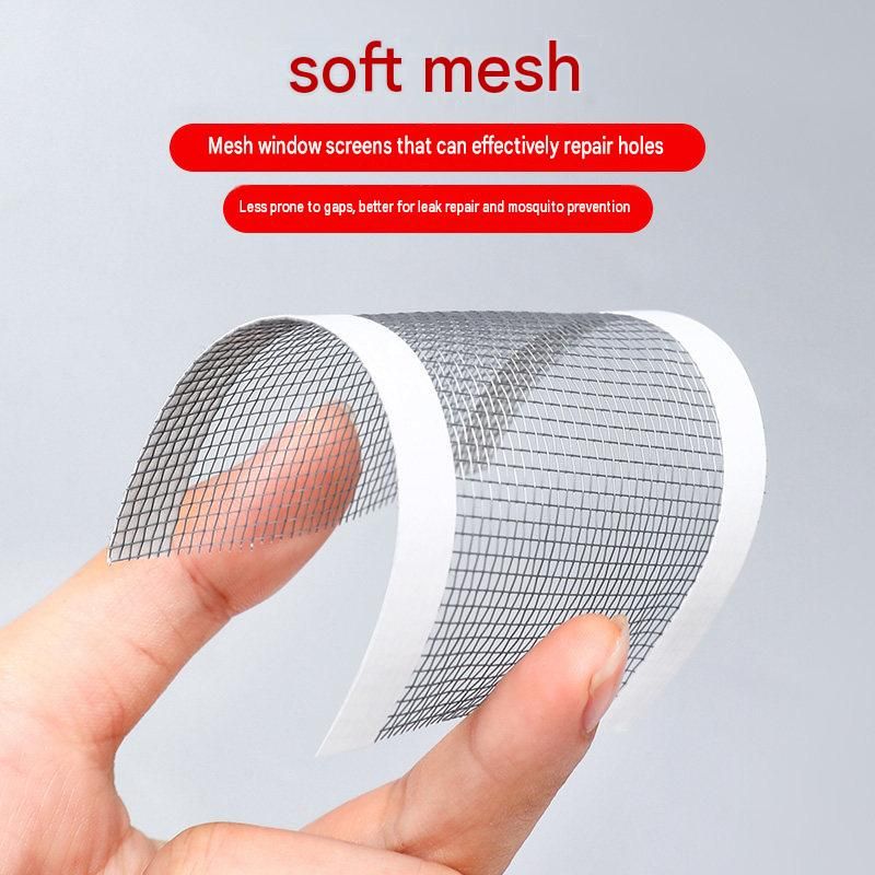 3-pack Self-Adhesive Window Screen Repair Patch – 10cm Wide DIY Flyscreen Mesh Tape, Mosquito Netting Mending Roll